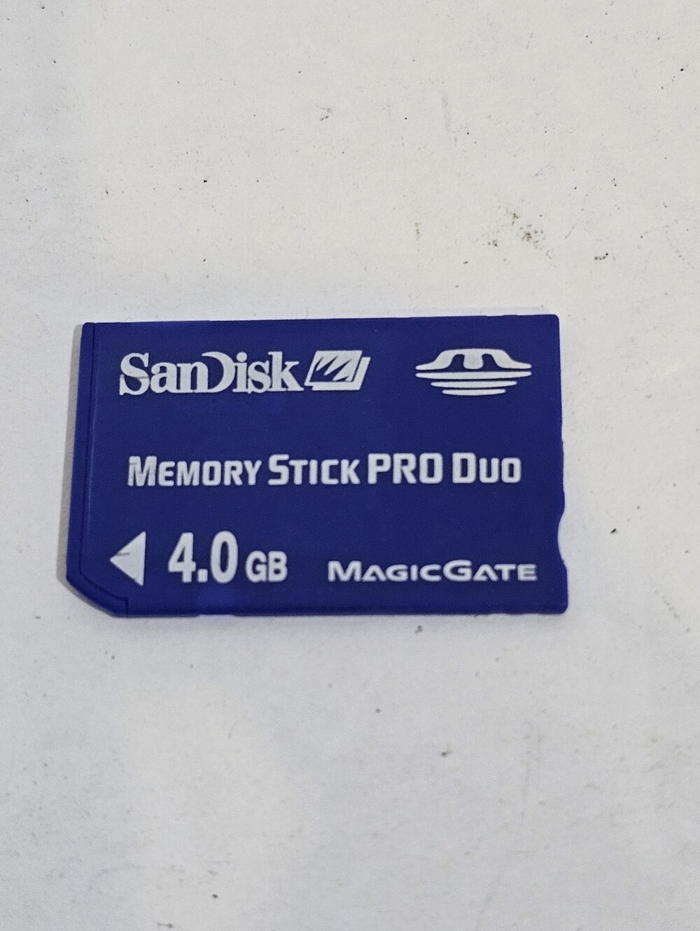 Sandisk 4GB Memory Stick Pro Duo Magic Gate Memory card - Blue